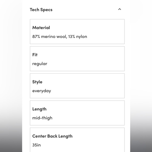 Smartwool Merino 150 short sleeve dress. Gray. 87% merino wool/ 13% nylon - Picture 3 of 7